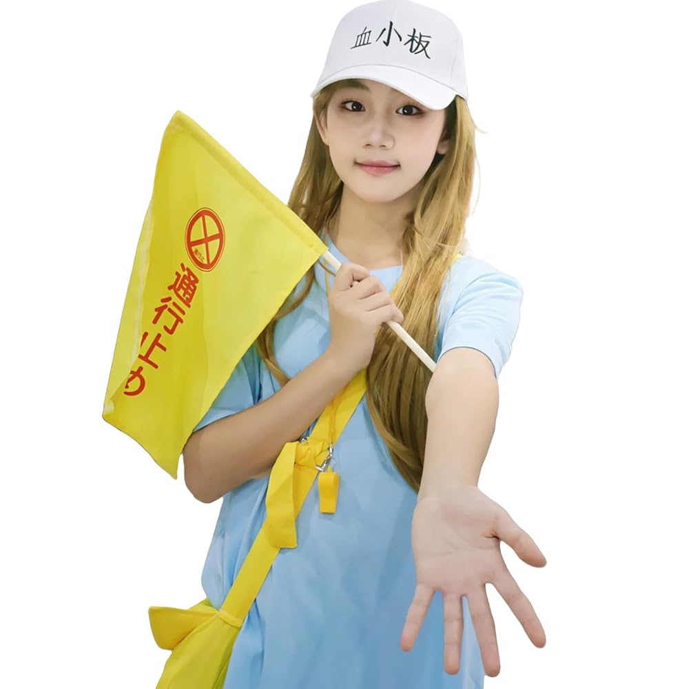 Amazon.co.jp: [BASETAKE] はたらく細胞 コスプレ 血小板ちゃん